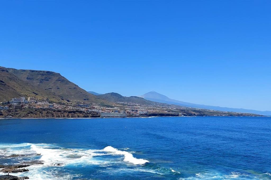 Altagay, apartamento frente al mar, vistas a El Teide Punta Del Hidalgo Exterior foto