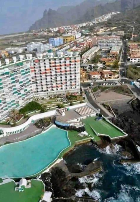 Altagay, apartamento frente al mar, vistas a El Teide Punta Del Hidalgo Exterior foto
