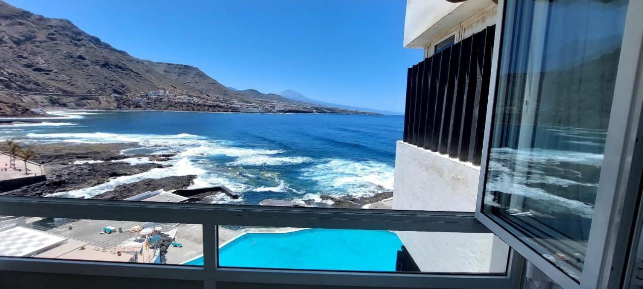 Altagay, apartamento frente al mar, vistas a El Teide Punta Del Hidalgo Exterior foto